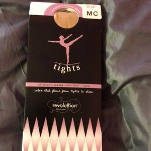 Revolution dancewear footed tights